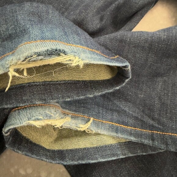 7 For All Mankind “Carsen” Jeans – Dark Wash – Size 38 - Picture 14 of 16